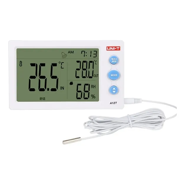 Medidor De Humedad Y Temperatura A12t