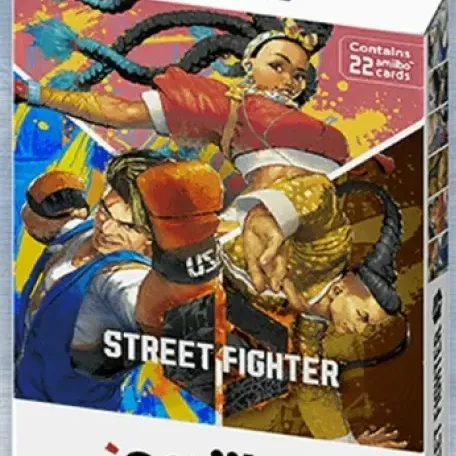 Street Fighter 6 Vol.2 Amiibo Nfc Card Booster Full Box 20