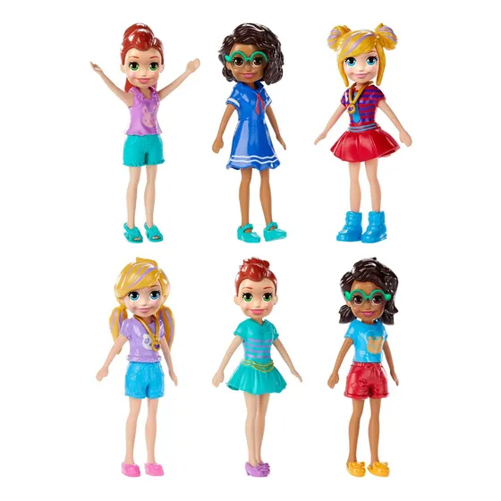 Polly Pocket Boneca Polly Com Roupa Surpresa Mattel Fwy19