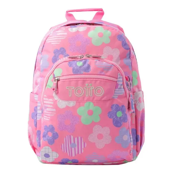 Totto Mochila Escolar Ergonómica Repelente A Líquidos 20 Lt Con Porta Laptop 14 Acuarela Mochila Para Niña Ecole Color Multicolor 6 Diseño De La Tela Lisa