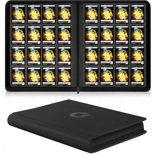 Trading Card Games Binder Card Guardian 9 Pocket Lime Green