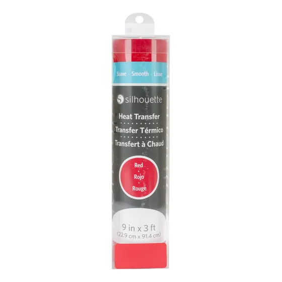 Material Transferencia Calor 9.1 X 36.0 In Color Rojo