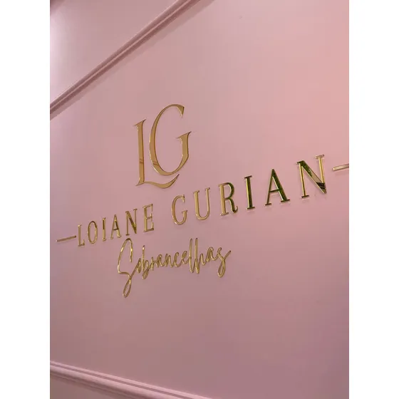 Gubuzz Arts Logotipo em acrílico personalizado 100x50cm