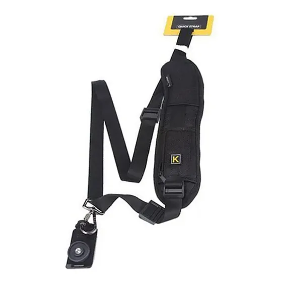Correa Rapida Quick Strap P/camaras Slr Dsl Nikon Canon Sony Color Negro