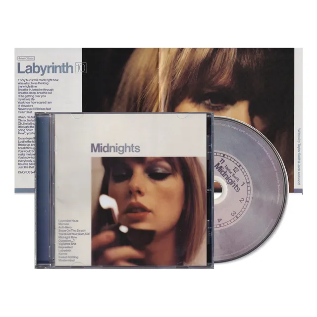 Taylor Swift midnights moonstone blue disco Cd