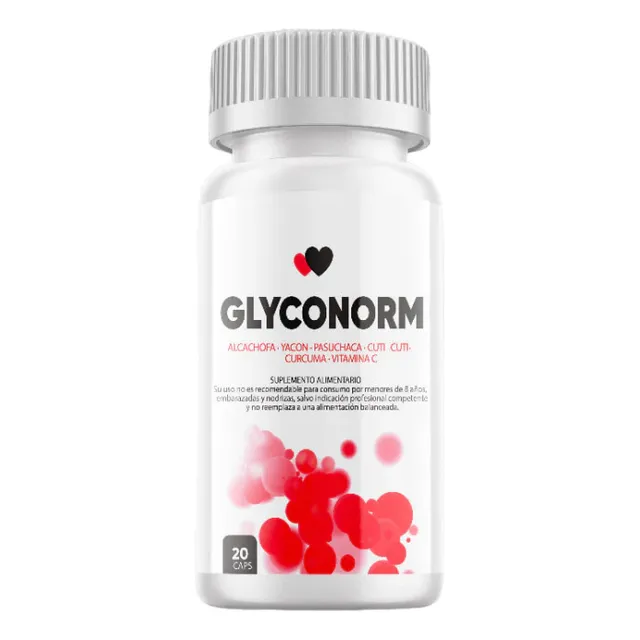 Glyconorm Glucosa Suplemento 20 Cápsulas Sabor Sin Sabor
