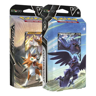 Pokémon Tcg: V Battle Deck: Lycanroc Vs. Corviknight Pokémon Tcg: V Battle Deck: Lycanroc Vs. Corviknight