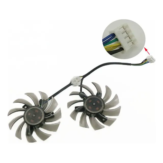 Ventilador De Refrigeración Para Asus Gtx650ti 660ti Gtx750 