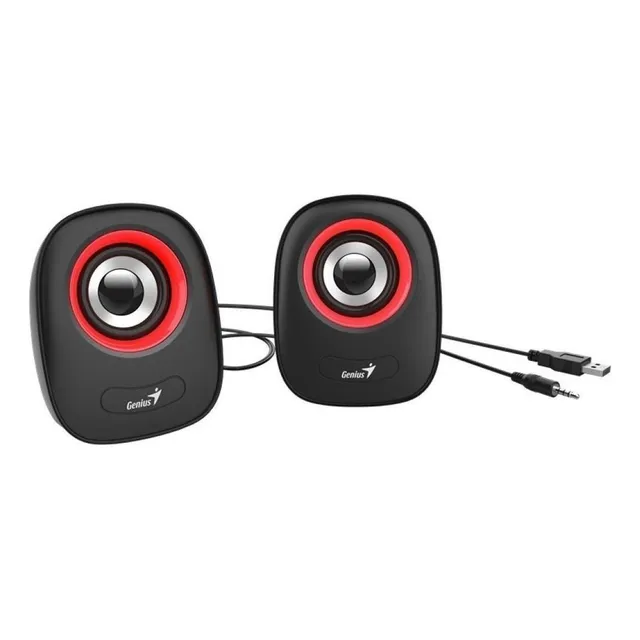 Parlante Genius SP-Q160 rojo