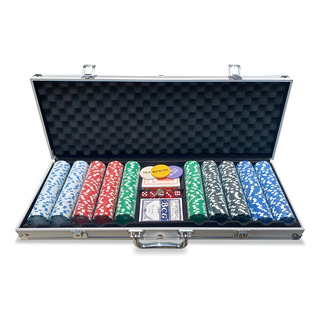 Maletin De 500 Fichas De Poker Con 2 Barajas Y Dados. Maletin De 500 Fichas De Poker Con 2 Barajas Y Dados.