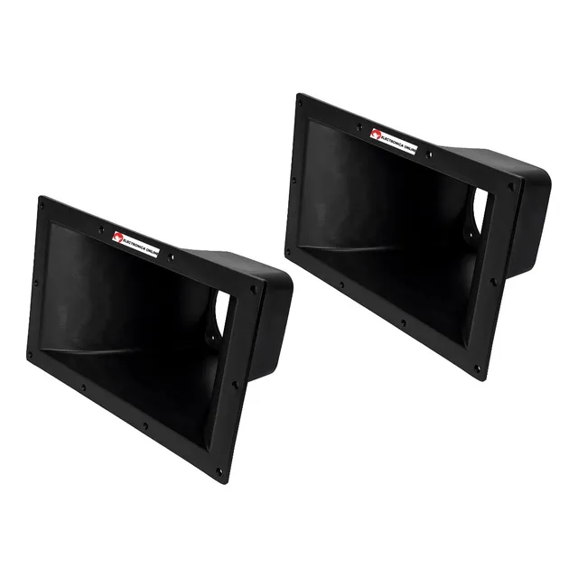2 Piezas De Difusor Para Tweeter Bala Grande 6 Pulgadas 