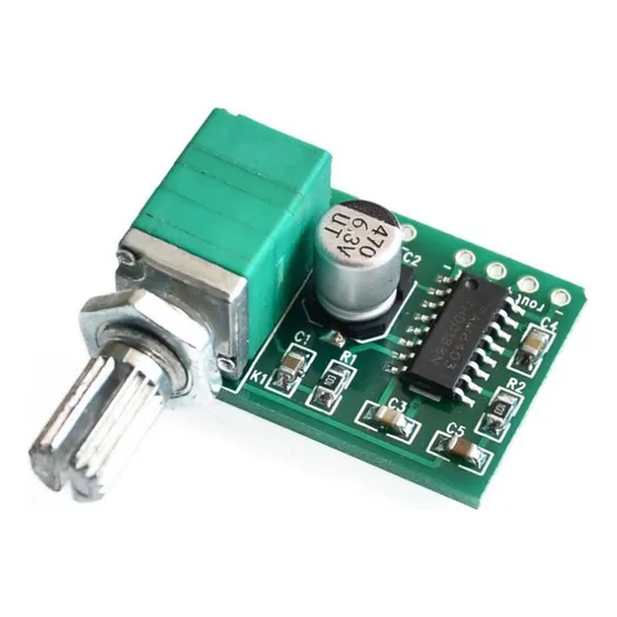 Módulo Amplificador Digital Com Potenciômetro  Pam8403