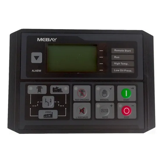 Panel Controlador Mebay Dc42d Mk3 Planta Eléctrica Generador