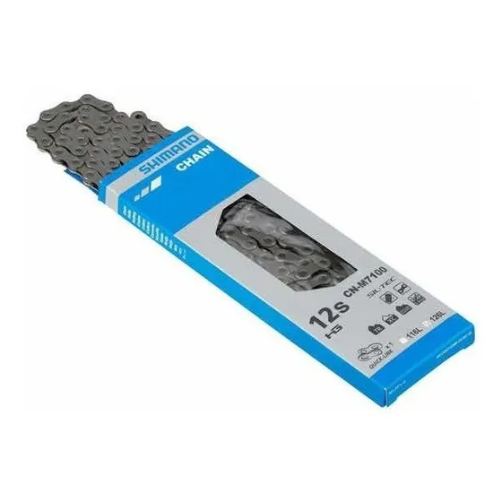 Corrente Shimano Slx/deore M7100 de 12 velocidades e 126 elos