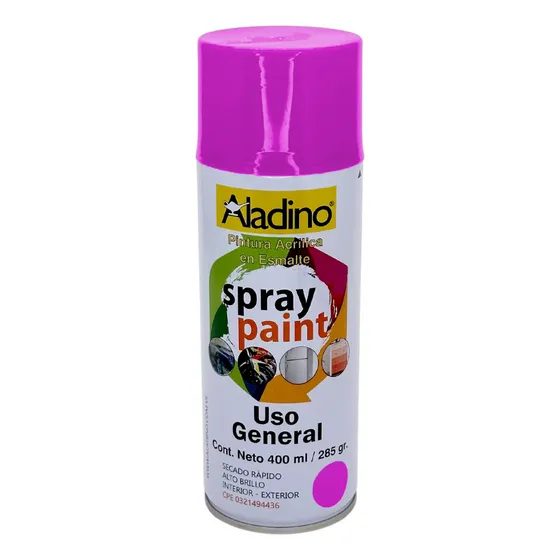 Pintura Spray Fluorescente Aladino 400cc