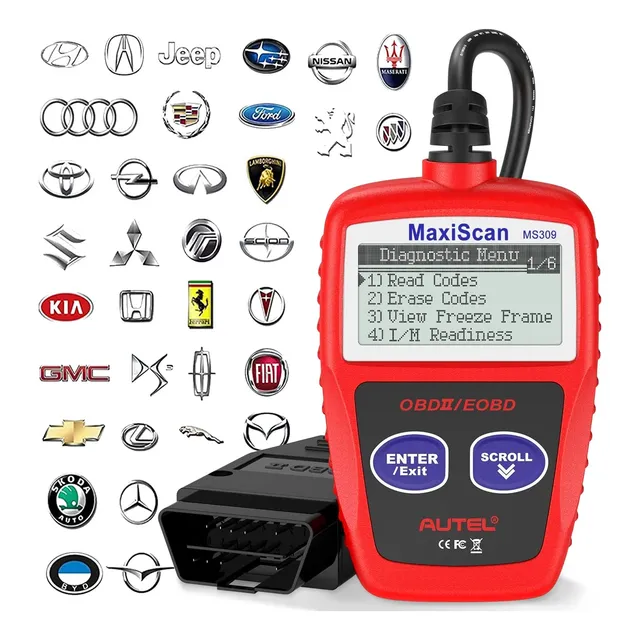 Lector De Códigos De Falla Obd2 Para Diagnóstico Automotriz