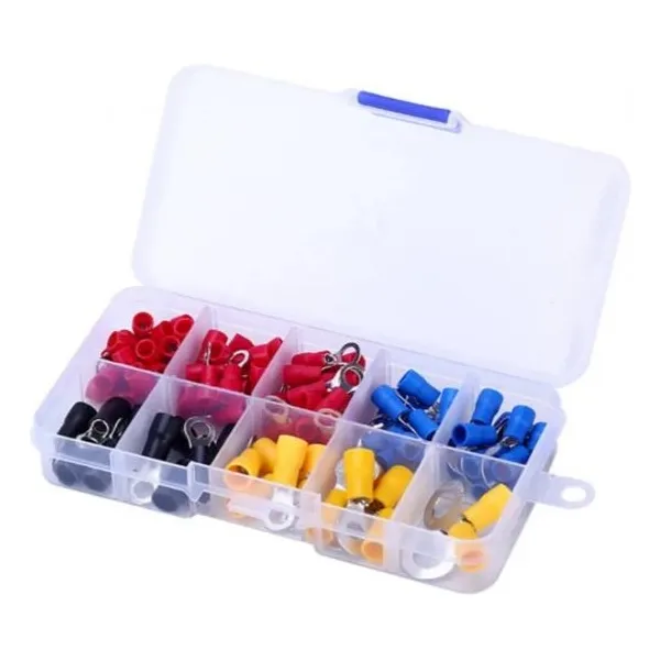 Kit De Terminal Ojo Buey Prensado 102pcs Rv1.25 - 5.5