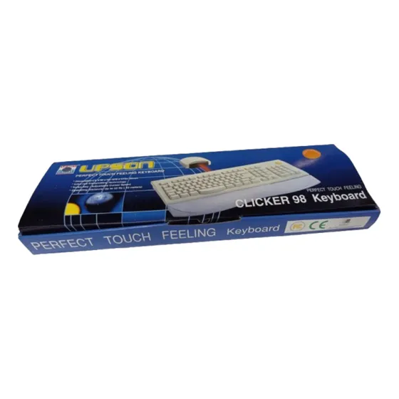 Teclado Ps2 (canhão) Sem Fio Para Computador Antigo Novo Nf