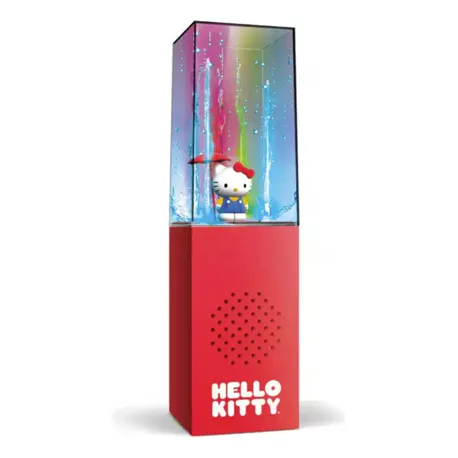 Bocina Hello Kitty Bluetooth Agua Y Luz A Ritmo De La Musica