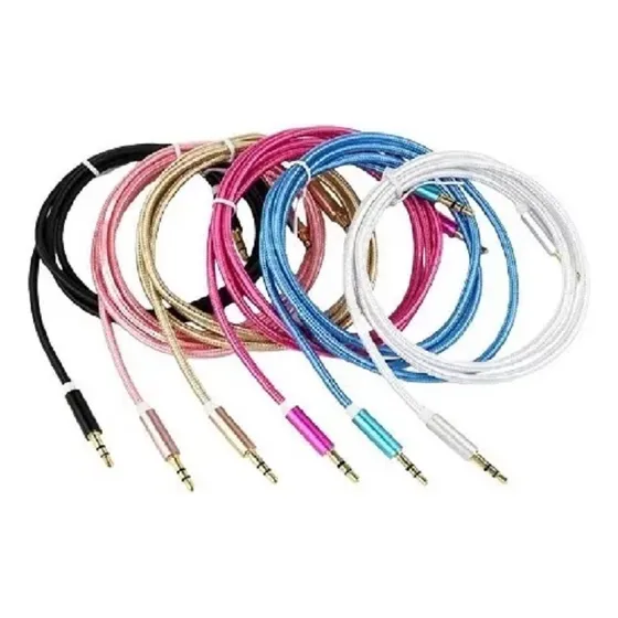 Cable Auxiliar Samsung Plug + Plug 3.5m Somos Tienda Cod 669