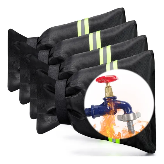 Ipow 4 Funda Grifo Para Exterior Ampliada Proteccion 10  X