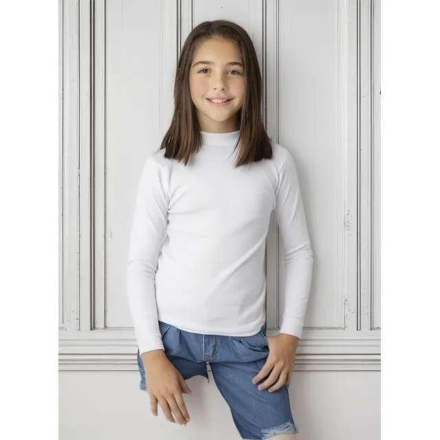 Camiseta Manga Larga Polera Nena Termica Peter Pan 6018p