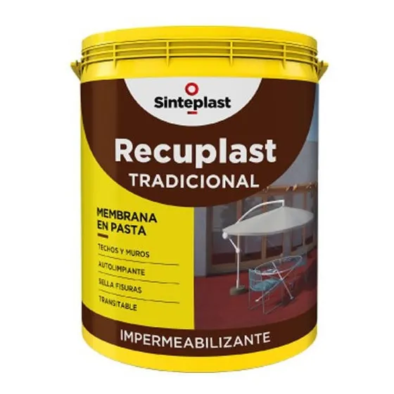 Recuplast Tradicional Membrana En Pasta  X 10 Kg - Ani