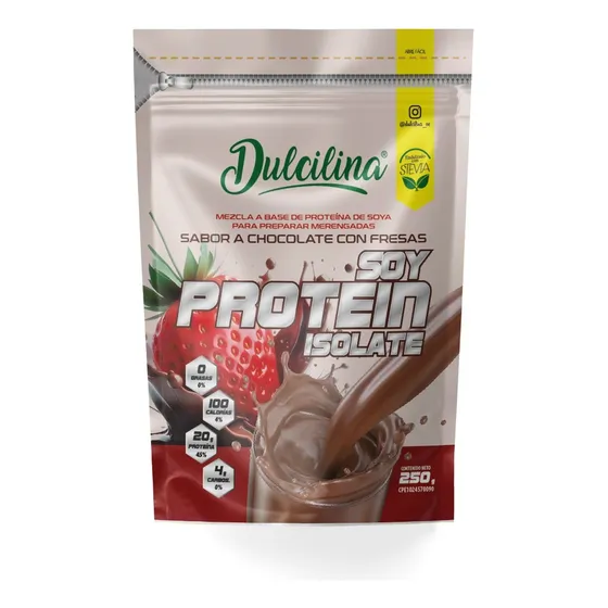 Proteína De Soya Soyprotein Sabor A Choco Fresa  250g