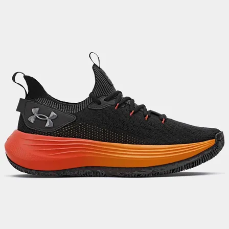 Tênis Masculino Hooper Under Armour Black/lavared/metpewter Liso 41