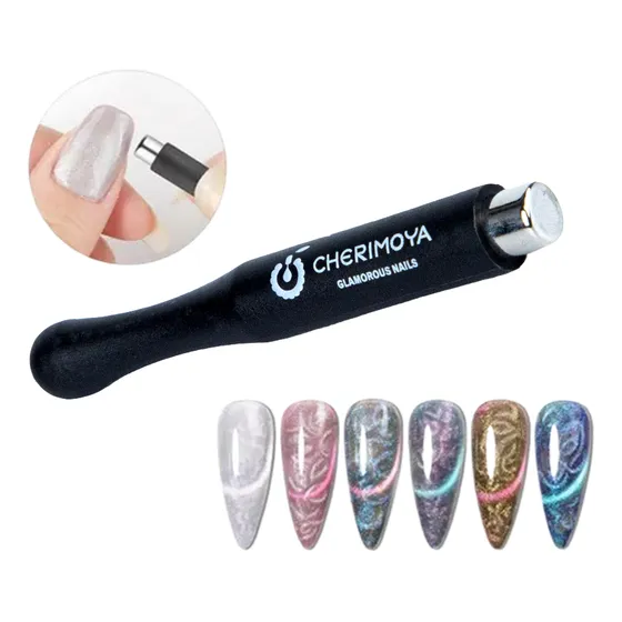 Siman Para Crear Efecto Ojo De Gato En Uñas 2pieza Cherimoya