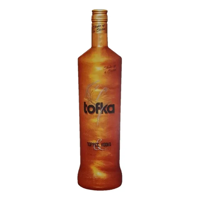 Vodka Toffee Tofka Caramelo 1 Litro