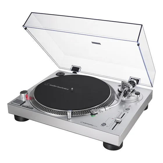 Toca-discos Direct-drive At-lp120xusb-sv Prata Cor Prateado 127/220V