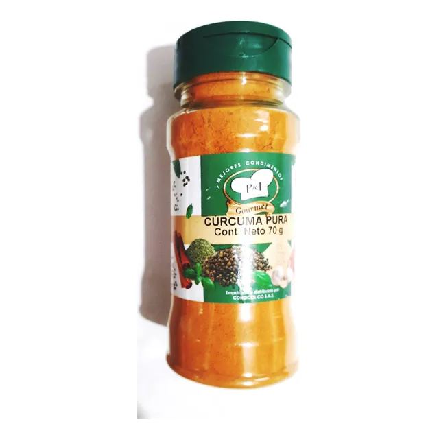 Especie Curcuma En Polvo 100% Pura