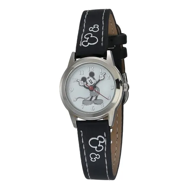 Reloj Analógico Accutime Mickey Mouse Disney - Correa De Cue