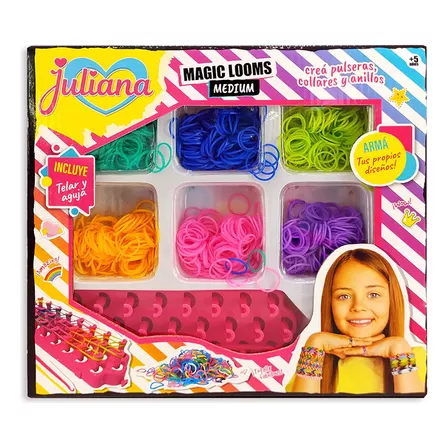 Set Para Armar Pulsera Juliana Magic Looms Medium