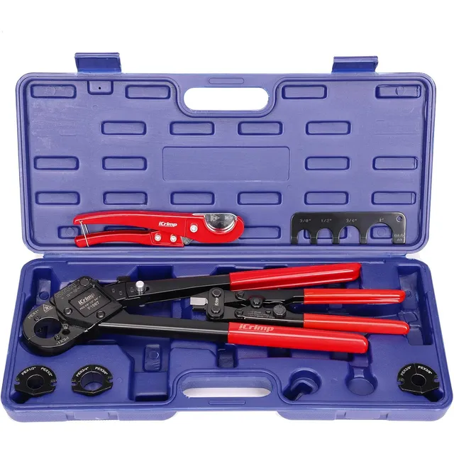 Kit De Herramientas De Crimpado Pex Para 3/8, 1/2, 3/4, 1 Pu
