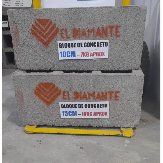 Bloque Cemento Concreto 15cm O 10cm