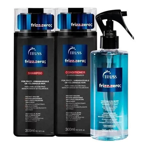 Kit Truss Frizz Zero Home Care Trio