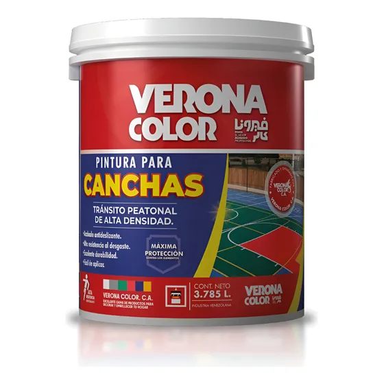 Pintura Para Canchas Y Pisos Deportivos Verde Galon Tienda