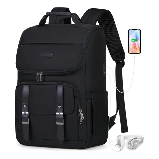 Mochila Para Laptop De 15,6 Impermeable Mochila De Viaje