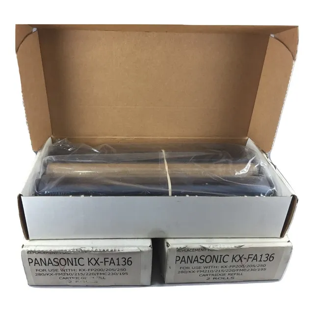 Pelicula Para Fax Kx-fa136, Kx-fmc230 Caja Con 2 Peliculas