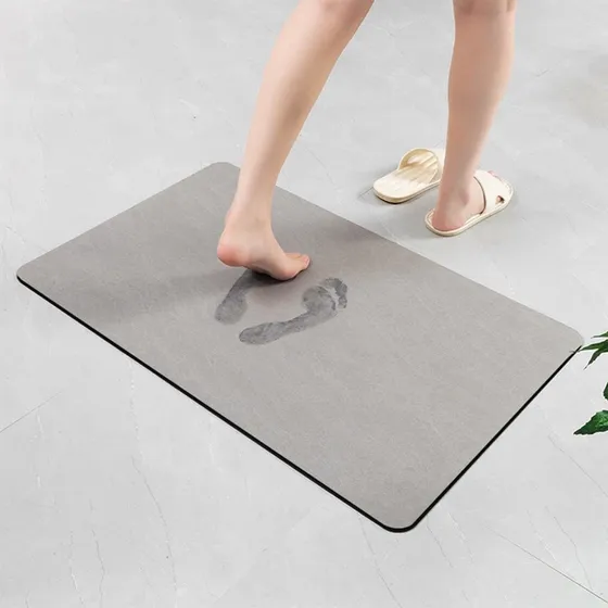 Alfombra Baño Para Interior Exterior Antideslizante Agua
