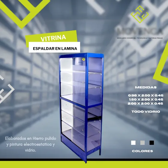 Mostrador, Exhibidor, Vitrina De Vidrio Para Tiendas