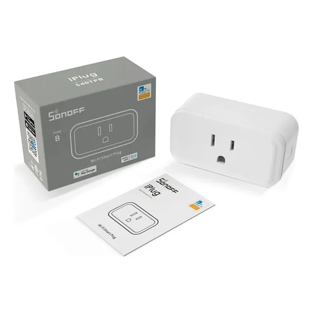 Sonoff S40 Medidor Interruptor Wifi Programable Alexa Google