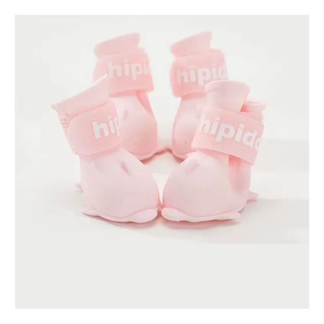 Zapatos Botas Para Mascotas En Silicón Impermeables