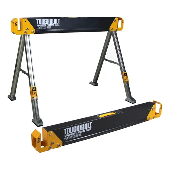 Kit 2 Caballetes Hasta 1000kg Tb-c550 Toughbuilt