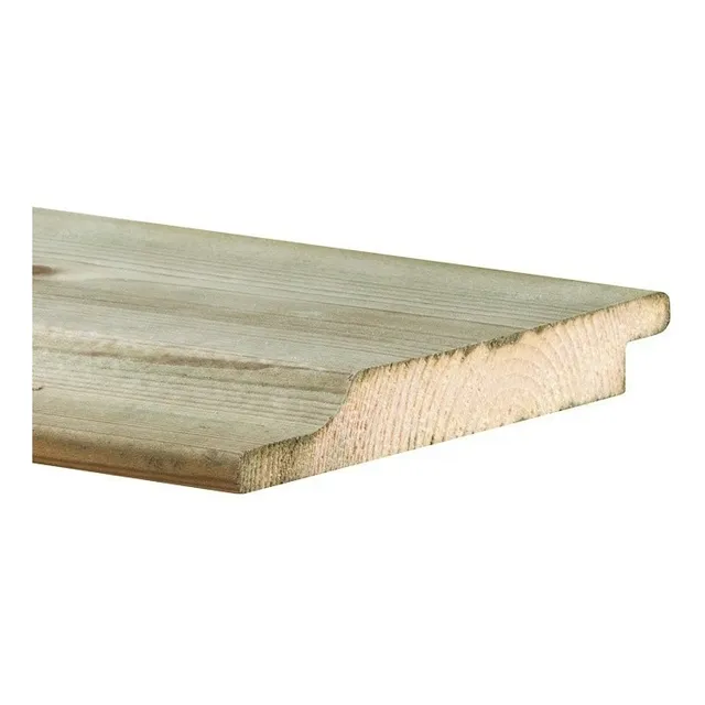 Tabla Frente Inglés 6x1 Pulg X 3,30 Mts Revestimiento Pared