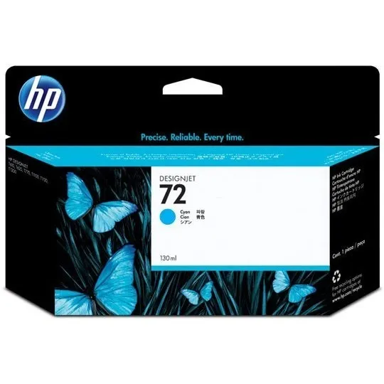 Tinta Hp 72 C9371a Color Cyan