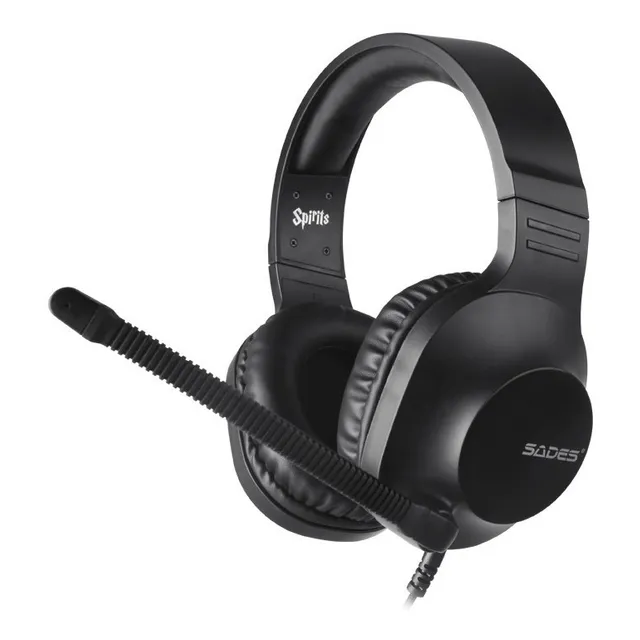 Auriculares Gamer Sades Spirits Pc Ps4 Xbox Switch Cel 3,5mm