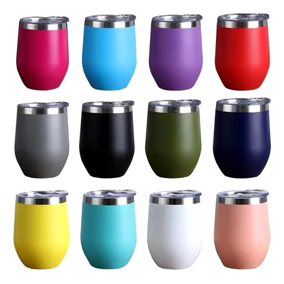 Vaso Térmico Vinero 12oz Tapa Antiderrame Acero Inoxible